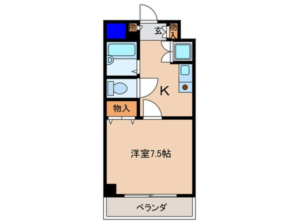 ｸﾞﾗﾝﾋﾟｱ扇町の物件間取画像